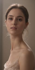 Kultura to piękno. Na zdjęciu piękna kobieta.